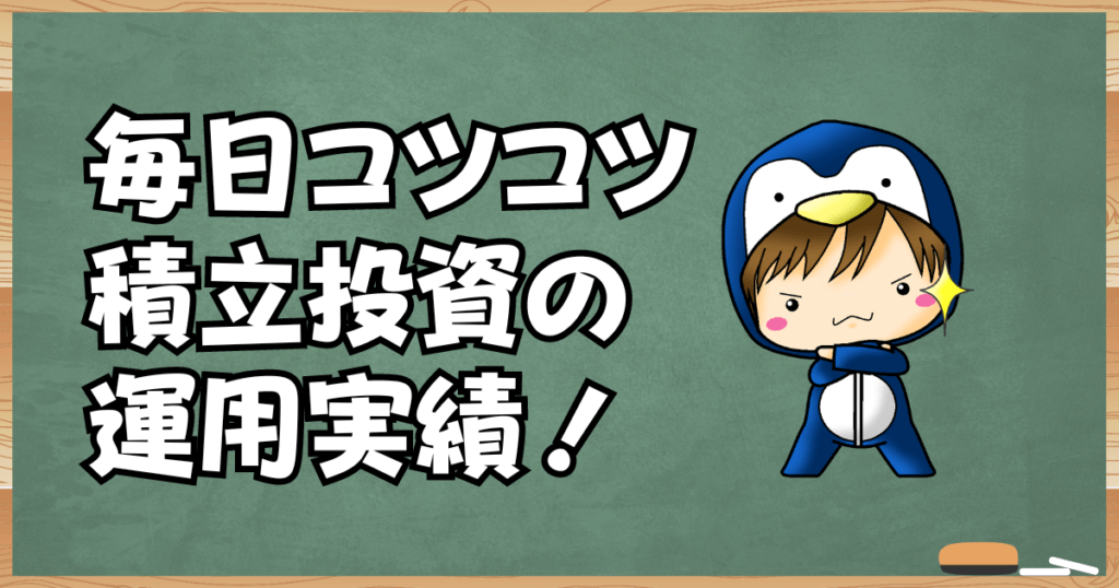 ハイリスク・ハイリターン投資信託の毎日積立の運用状況